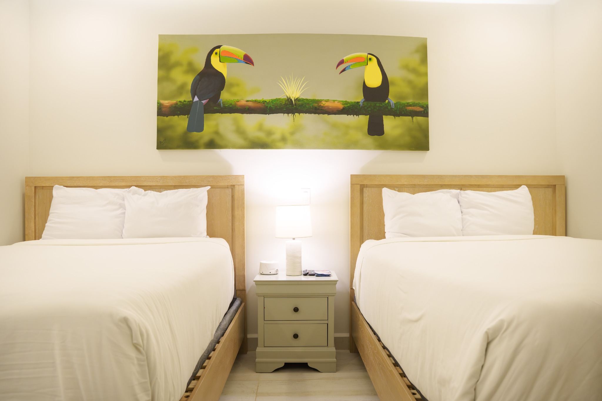 Double queen bedroom
